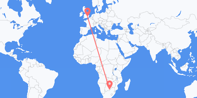 Botswana to the United Kingdom
