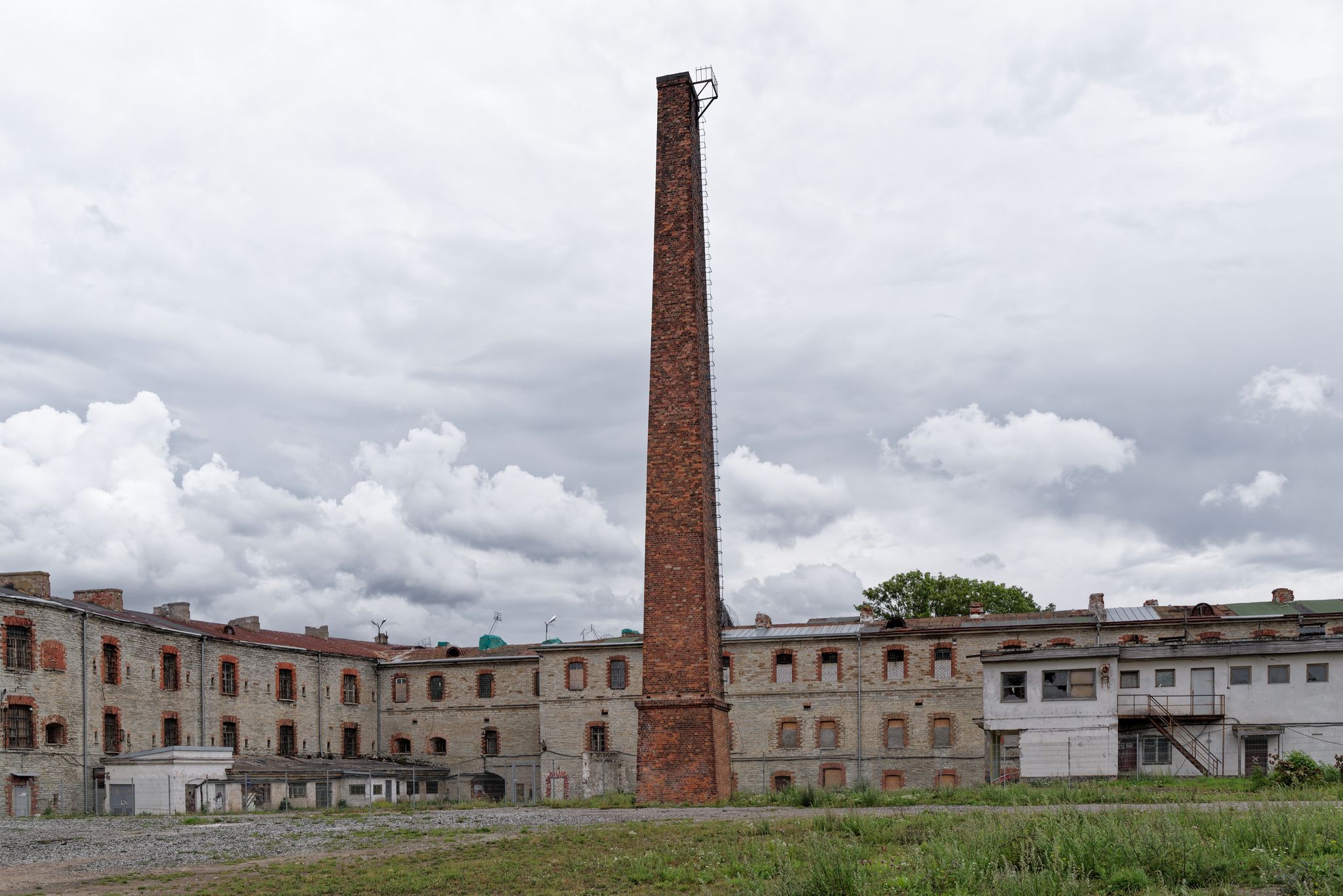 Photo of old Patarei Sea Fortress Prison in Tallinn, Estonia.