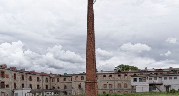 Photo of old Patarei Sea Fortress Prison in Tallinn, Estonia.