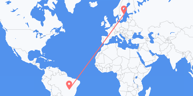 ブラジル スウェーデンへ