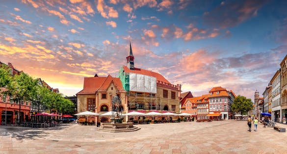 Photo of City hall, Historical city of Göttingen, Lower Saxony, Germany.