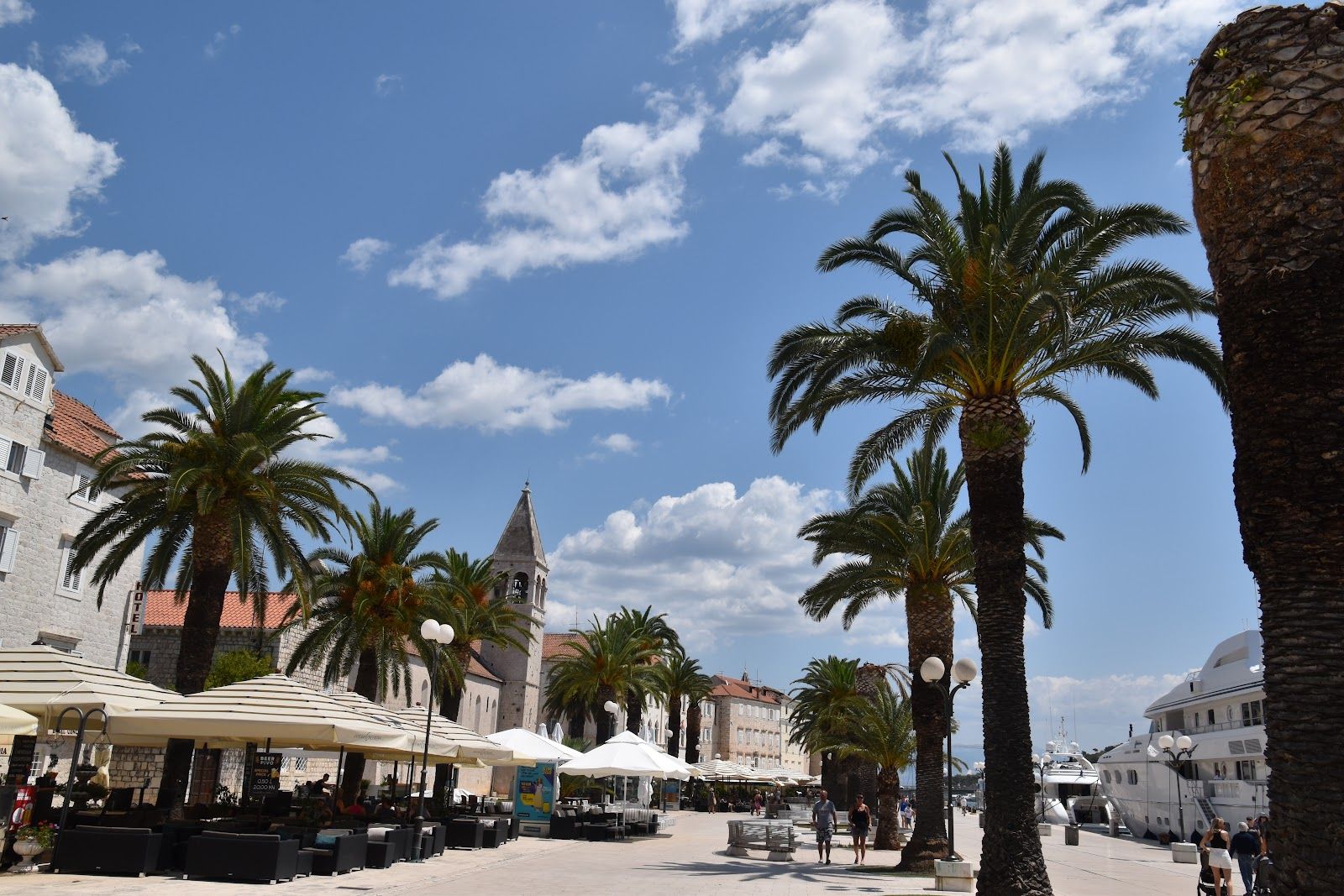 Trogir Promenade, Split-Dalmatia County, Croatia