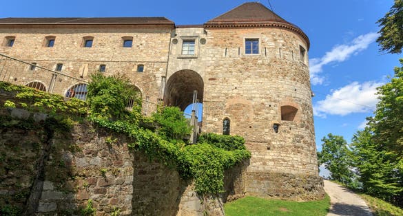 Ljubljana castle - Ljubljanski grad, Slovenia, Europe.