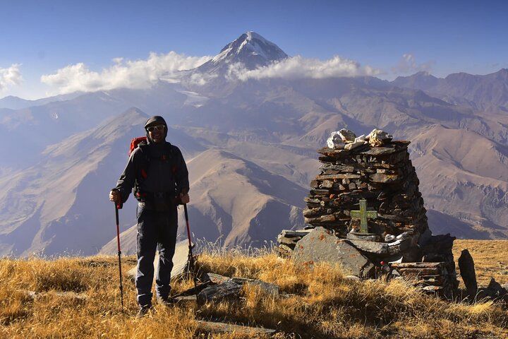 Kazbegi - One Day Trekking Private Tour to Angel Mountain 3096 m