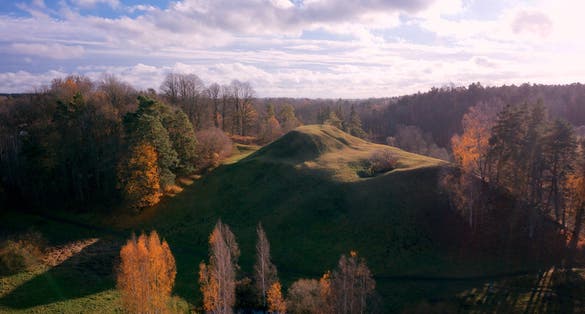 Hillfort-Tervete ,Latvia.