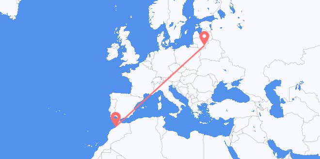 モロッコ リトアニアへ