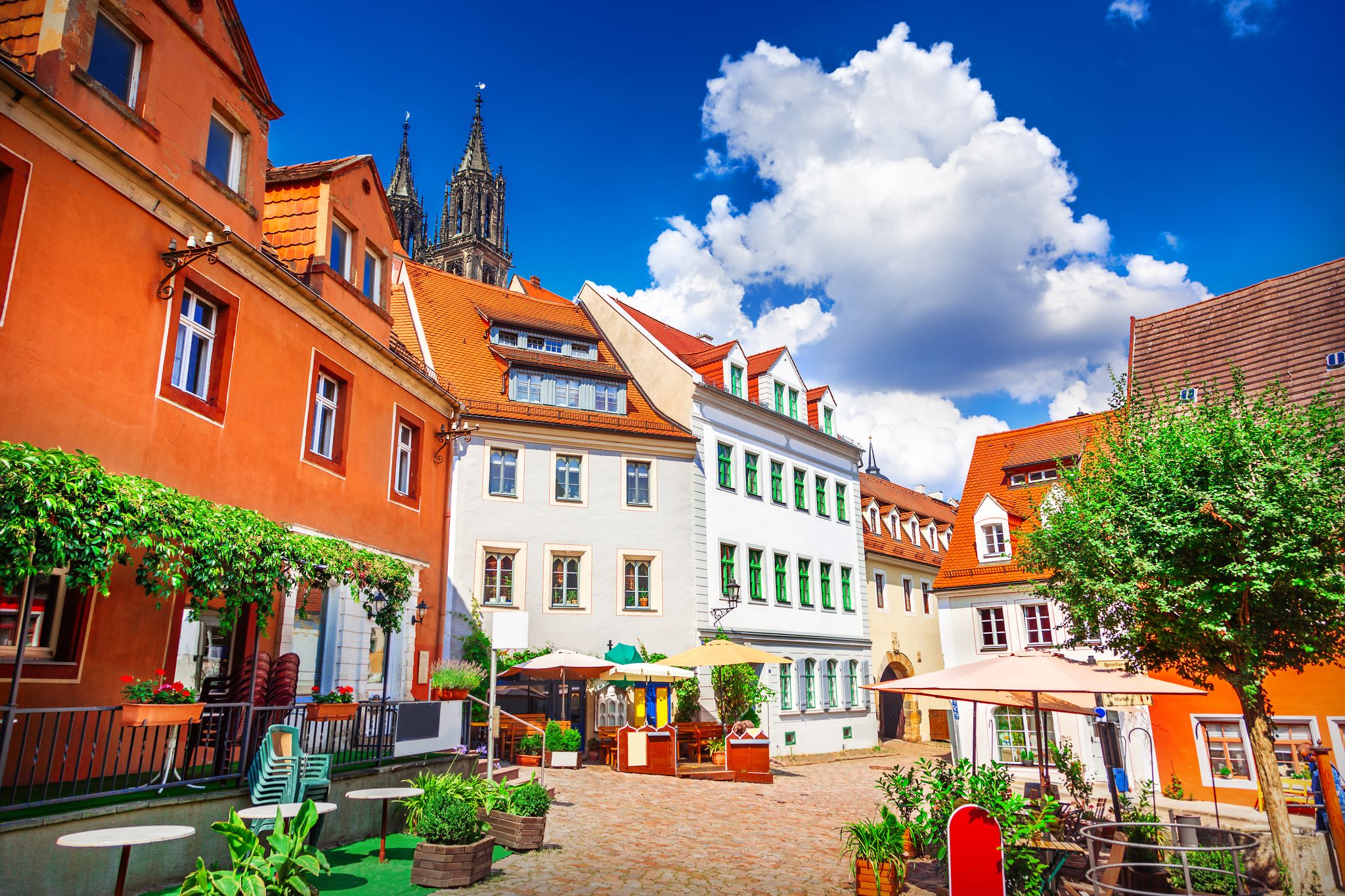 Street of Meissen, Germany