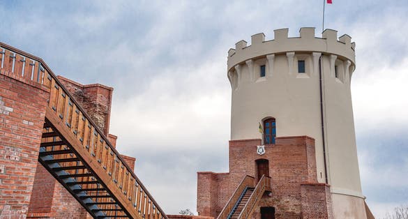 photo of view of The tower of Ardud fortress, Satu Mare county, Romania.