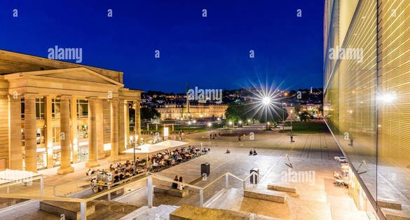 PHOTO OF VIEW OF Schloßplatz .