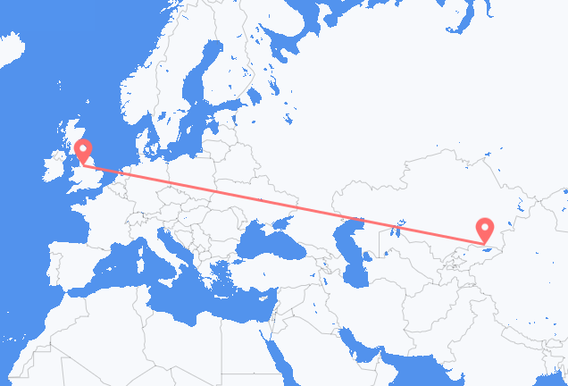 Алма-Ата в Манчестер