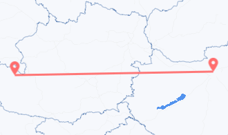 Train tickets from Leogang to Budapest
