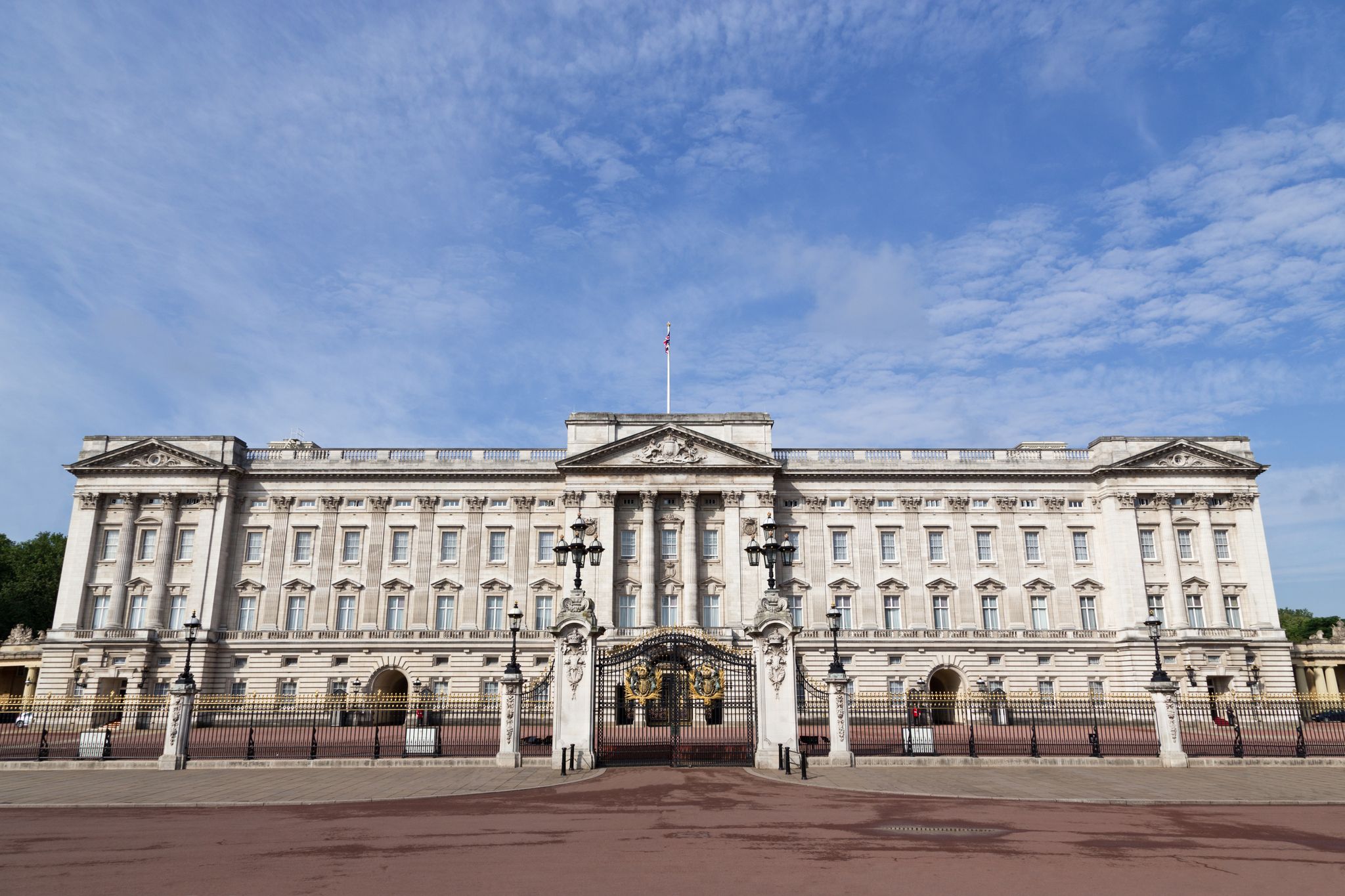 Photo of Buckingham Palace in London, United Kingdom.