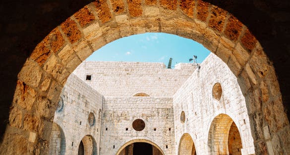 Photo of Lovrijenac St. Lawrence Fortress in Dubrovnik, Croatia.