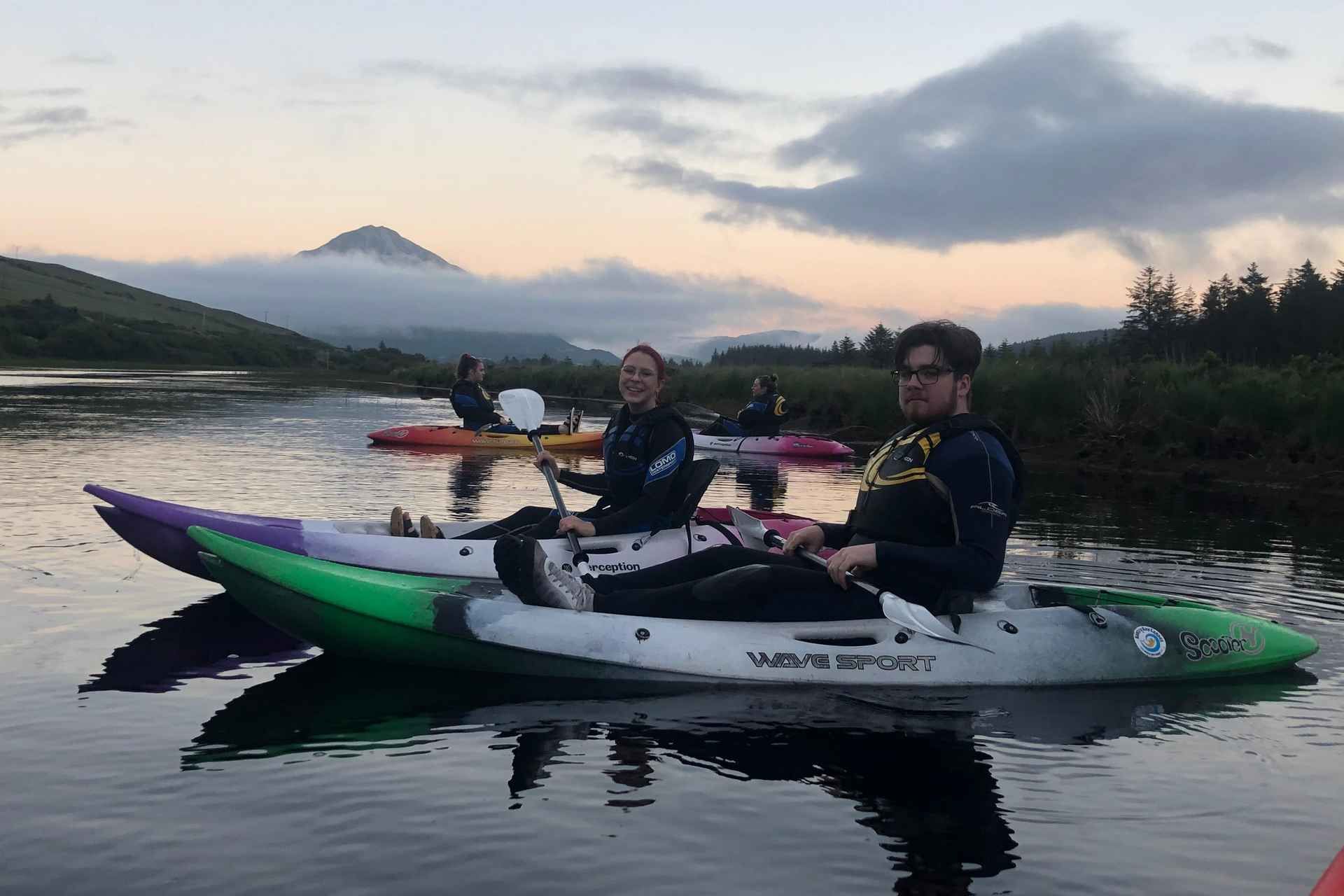 Donegal: Sunset Kayak Trip on Dunlewey Lake
