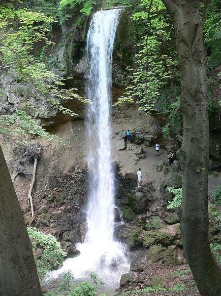 photo of view of Rocky Spring, Szilvásvárad, Hungary.