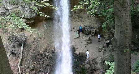 photo of view of Rocky Spring, Szilvásvárad, Hungary.