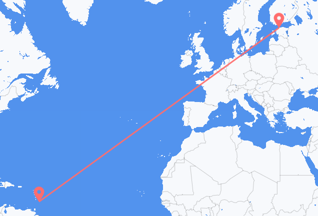 ブリッジタウン タリンへ