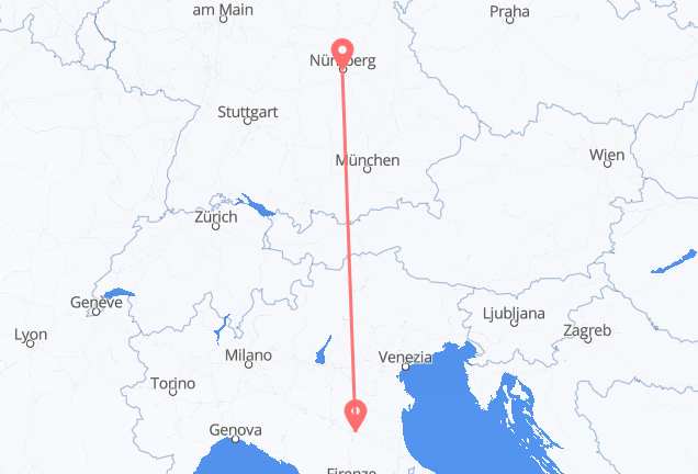 Bologna a Norimberga