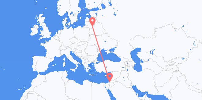 イスラエル リトアニアへ