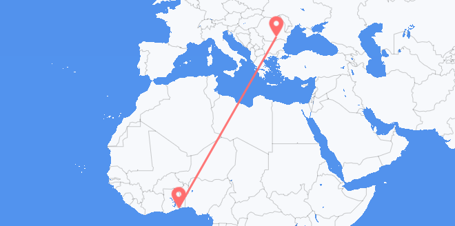 le Togo pour la Roumanie