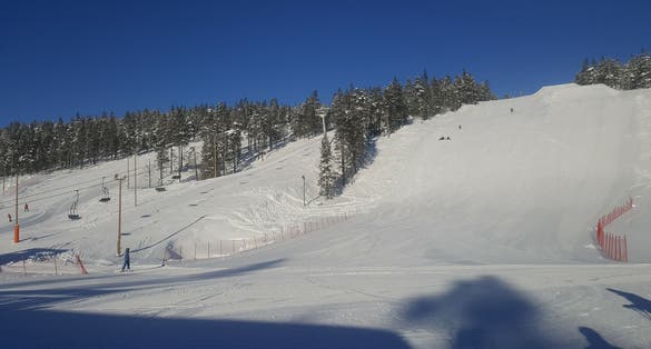 photo of Ski resort in saariselka north Finland.