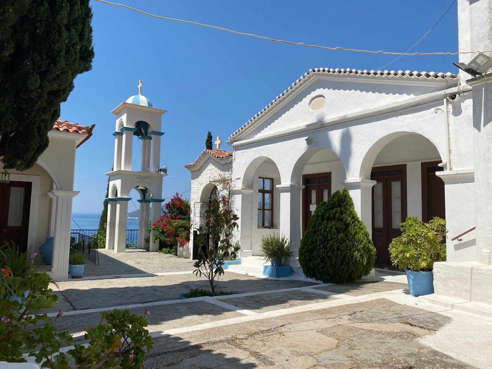 Panagia Spiliani Monastery, Municipal Unit of Pythagoreio, Municipality of Eastern Samos, Samos Regional Unit, Northern Aegean, Aegean, Greece