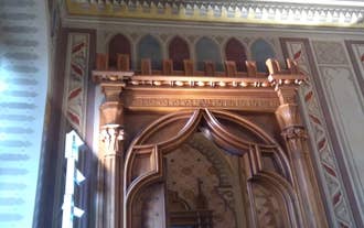 Photo of multicolored flower garden inside the city of Sassari ,Sardinia, Italy.