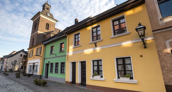 Photo of historic city Linn ,Krefeld, Germany.