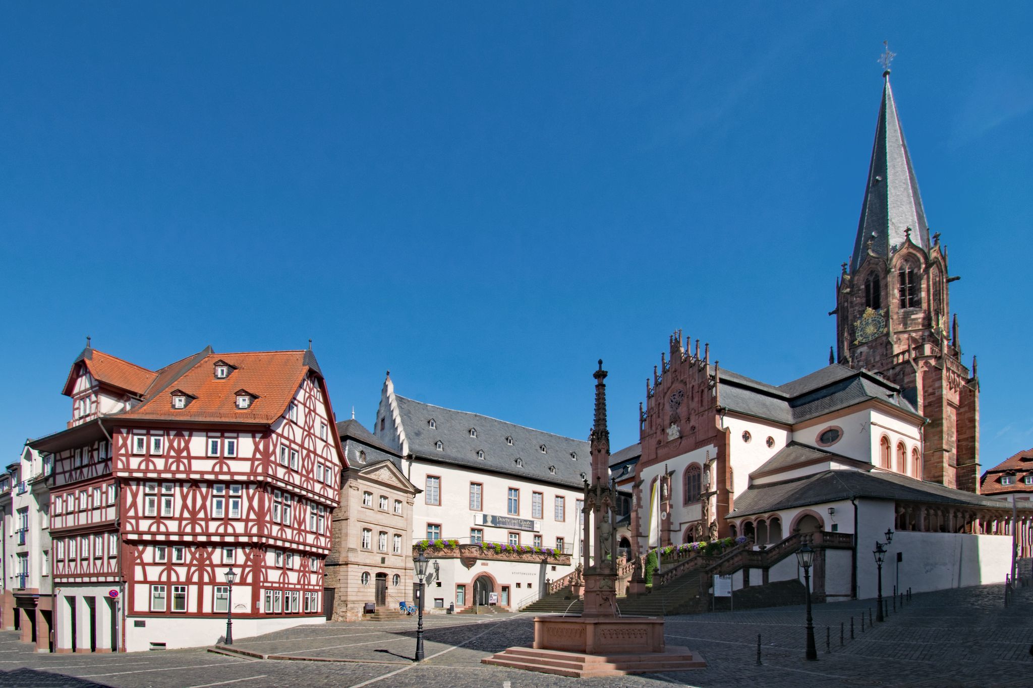 photo of view of At the old town of Aschaffenburg, Lower Franconia, Bavaria, Germany