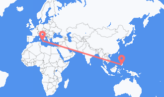 Palermo to Davao City