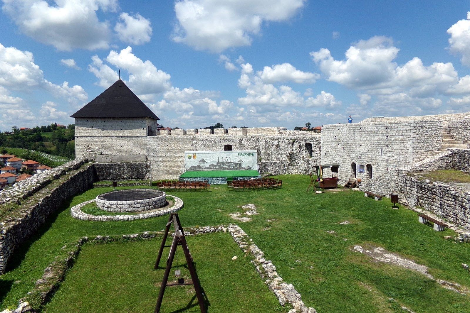 Tešanj Castle, Tesanj municipality, Zenica-Doboj Canton, Federation of Bosnia and Herzegovina, Bosnia and Herzegovina