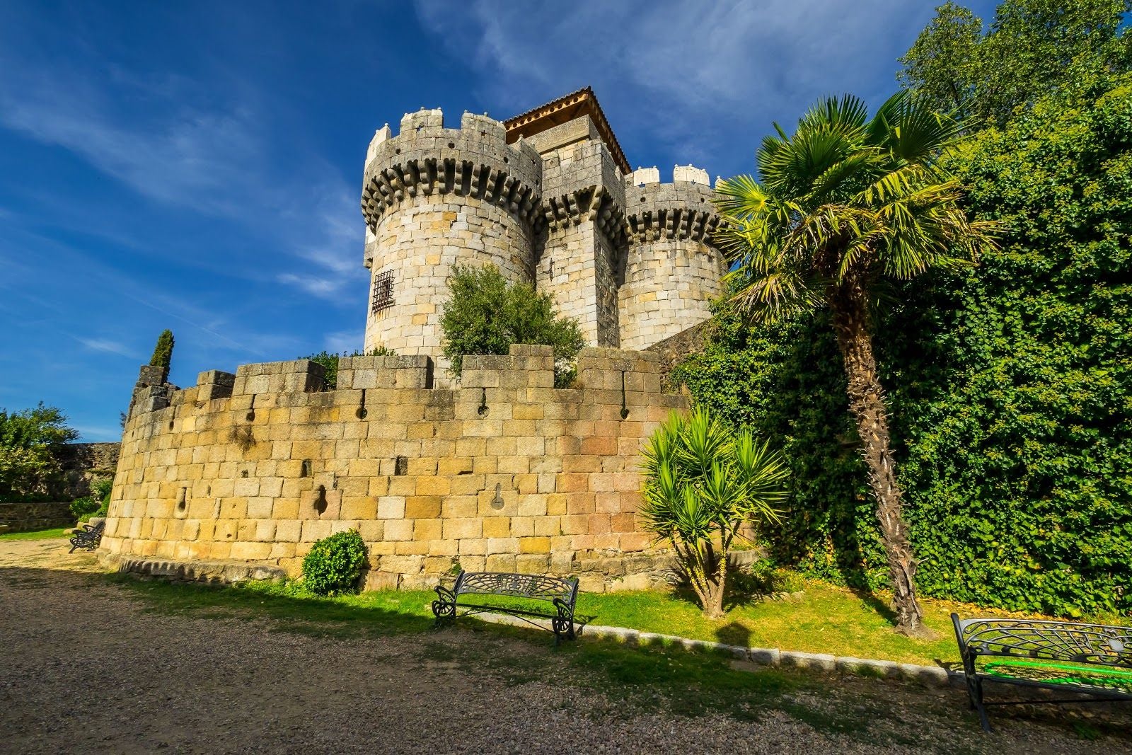 Alba Castle, Zarza de Granadilla, Trasierra-Tierras de Granadilla, Cáceres, Extremadura, Spain