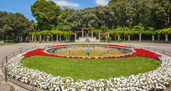 Miramare park in Trieste, Italy