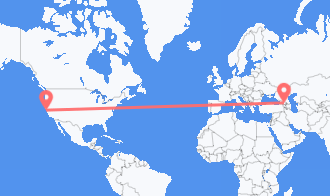San Francisco to Tbilisi