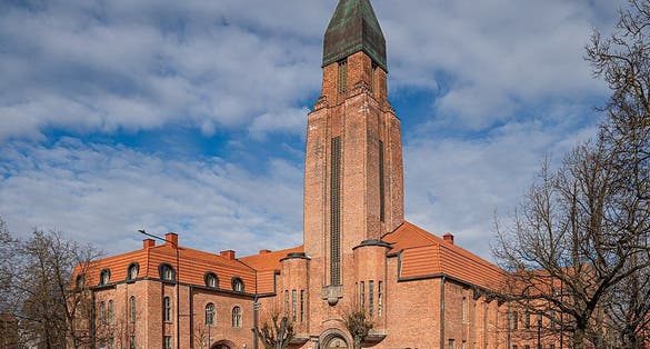 Photo of St Paul's church in Tartu, Estonia.