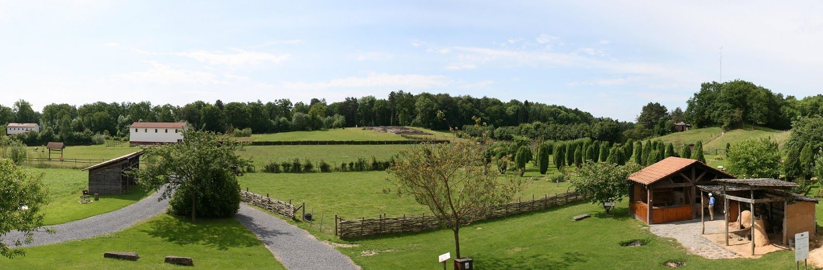 Malagne - Archéoparc de Rochefort, Jemelle, Rochefort, Dinant, Namur, Wallonia, Belgium
