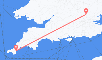 Train tickets from Falmouth to Hertford