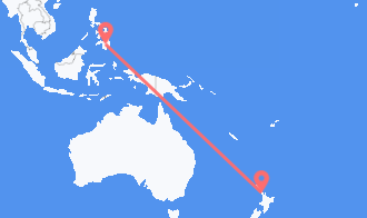 Auckland to Davao City