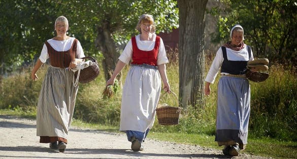 Photo from the Funen village, Odense, Denmark.