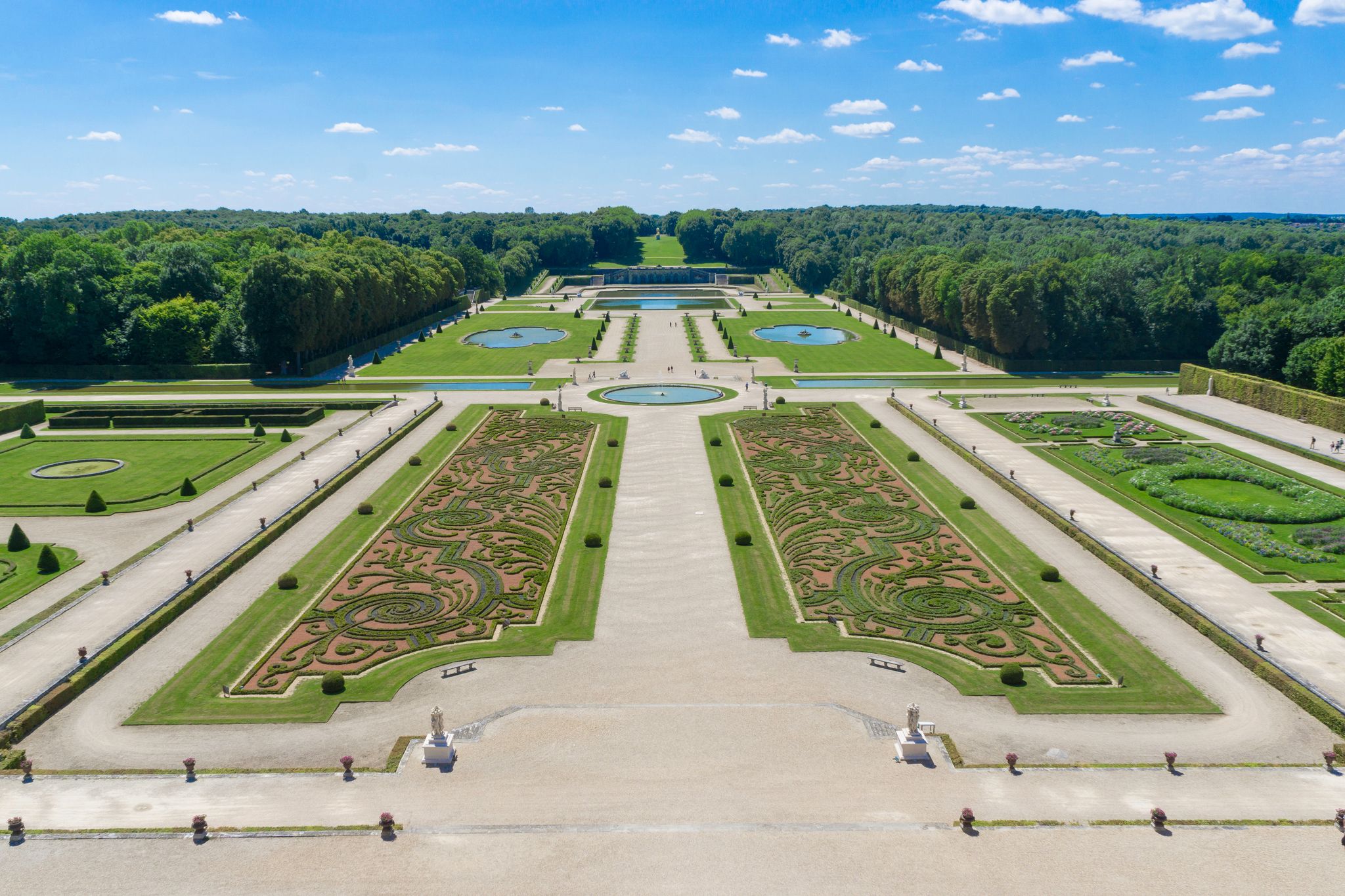 The Château de Vaux-le-Vicomte 