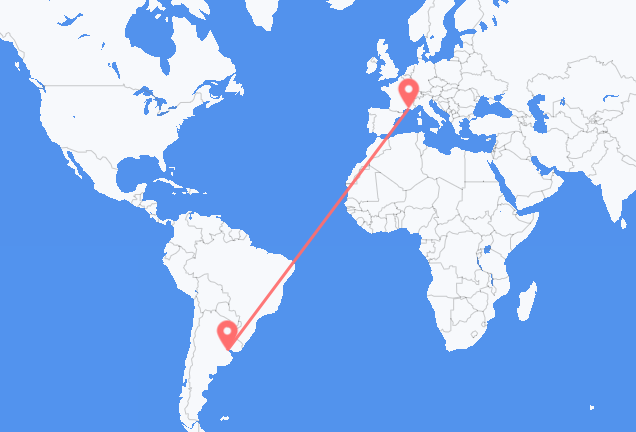 Buenos Aires to Marseille