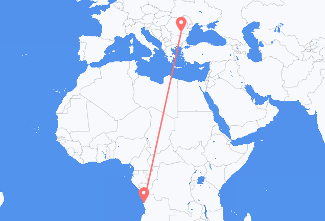 Luanda to Bucharest