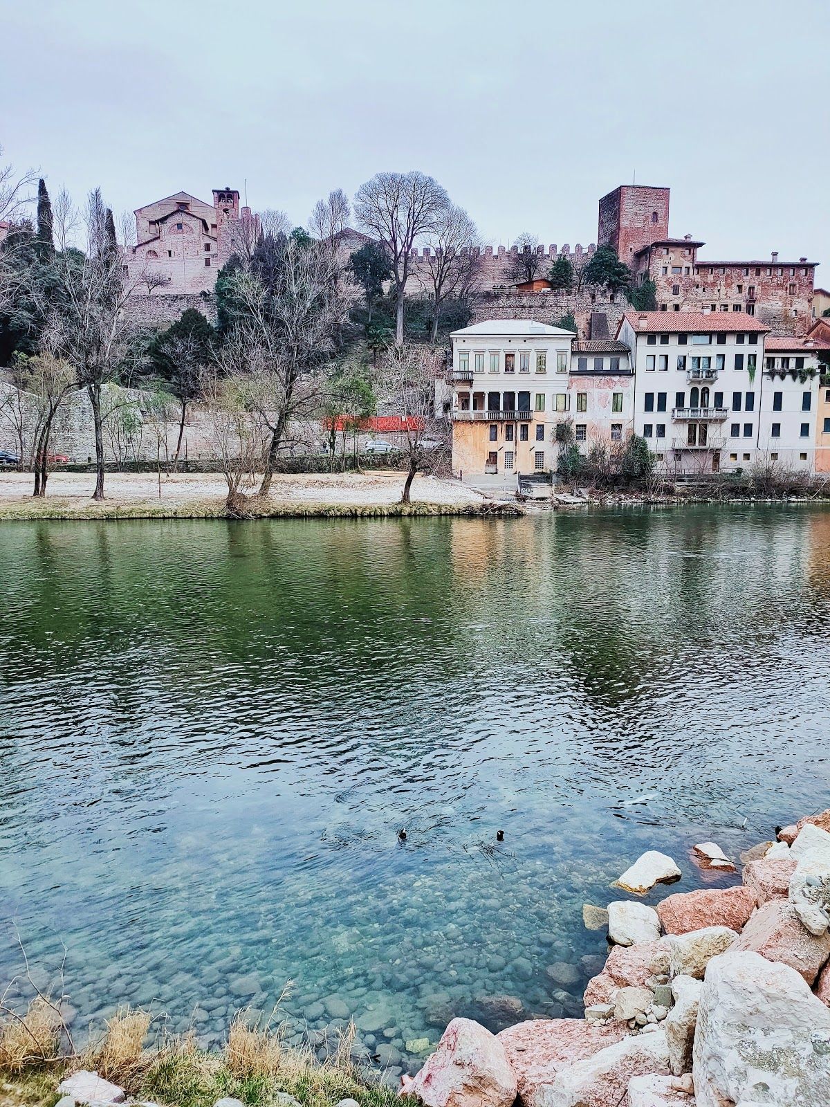 Ponte Vecchio (Ponte degli Alpini), Bassano del Grappa, Vicenza, Veneto, Italy