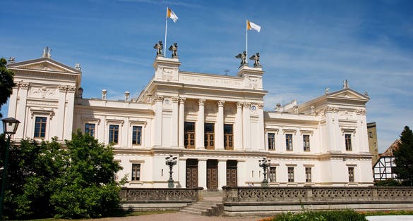 photo of close shot of Lundagård in Lund, Sweden.