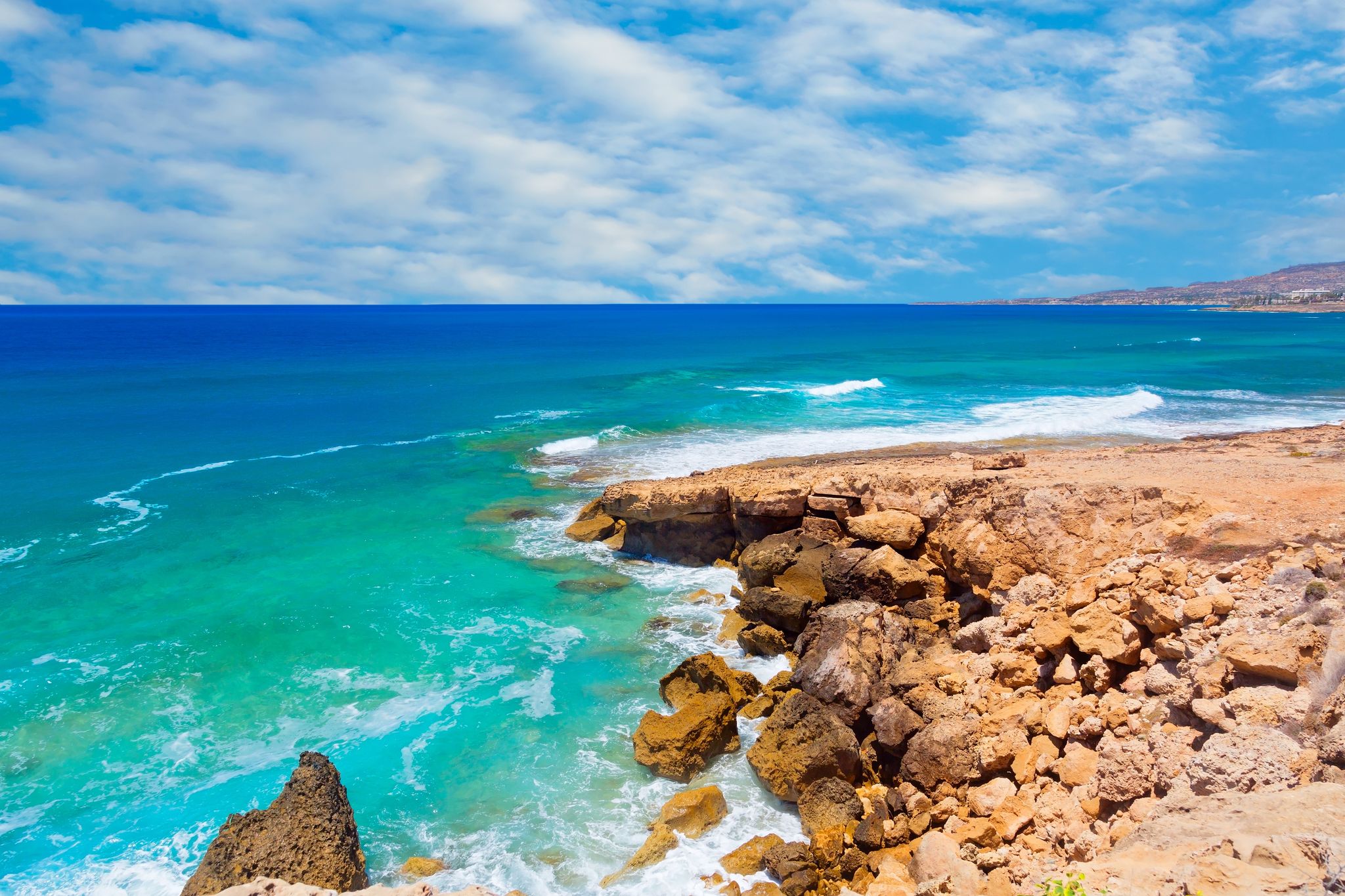 Photo of beautiful sea view near Paphos.