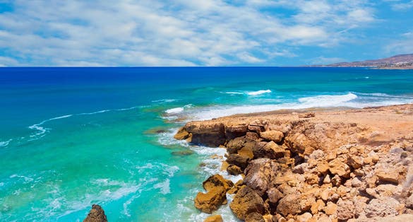 Photo of beautiful sea view near Paphos.