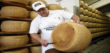 From Parma: Parmigiano Reggiano Farm Tour & Tasting with Transfer