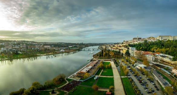 Lisbon fortress of Saint George view, Portugal