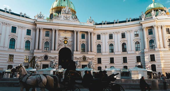Photo of Vienna, Austria. Hofburg Palace