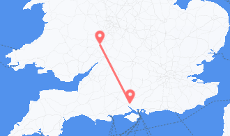 Train tickets from Southampton to Malvern